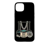 Custodia per iPhone 15 Plus WAX POT READY Bicicletta Cura della Catena Officina