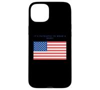 Custodia per iPhone 15 Plus Wearing a Mask is Patriotic