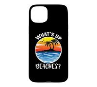 Custodia per iPhone 15 Plus What's Up Beaches? Spiaggia Palma Mare