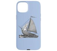 Custodia per iPhone 15 Plus Where the Wild Things Are Sailing on a Boat
