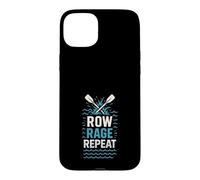 Custodia per iPhone 15 Plus Whitewater Adventure Rafting Rafting Crew Emozione all'aperto