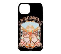 Custodia per iPhone 15 Plus Wild Soul Farfalla Mistico Retro Art