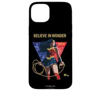 Custodia per iPhone 15 Plus Wonder Woman 80th Believe in Many Faces of Wonder