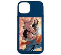 Custodia per iPhone 15 Plus Wonder Woman and Superman Flying Selfie