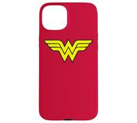 Custodia per iPhone 15 Plus Wonder Woman Classic W Logo