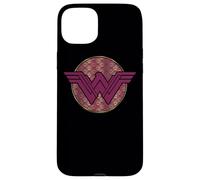 Custodia per iPhone 15 Plus Wonder Woman Movie Geometric Logo With Golden Sun