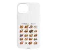 Custodia per iPhone 15 Plus World of Hermit Crabs Crostacei Biologia Marina Ragazzi Ragazze
