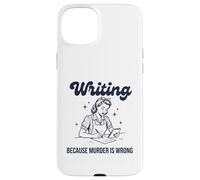 Custodia per iPhone 15 Plus Writing Funny Story Teller Women Ficiton