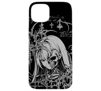 Custodia per iPhone 15 Plus Y2K Grunge Anime Goth Alt Sigilism Japanese Zombie Graphic