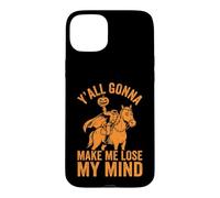 Custodia per iPhone 15 Plus Ya'll Gonna Make Me Lose My Mind - Zucca Divertente Halloween
