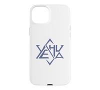 Custodia per iPhone 15 Plus Yeshua - Maglietta Gesù Cristo Super Star of David
