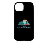 Custodia per iPhone 15 Plus Yoho National Park in Canada Nature Vacation Souvenir Design