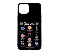 Custodia per iPhone 15 Plus You Are Flower Beautiful Christian Religious Bible Verse