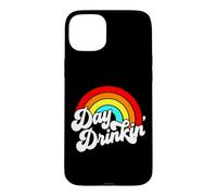 Custodia per iPhone 15 Plus You Had Me At Day a bere Retro Beach Summer Rainbow Fun