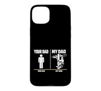 Custodia per iPhone 15 Plus Your Dad My Dad Lineman Electrician Electrical Lineworker