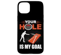 Custodia per iPhone 15 Plus Your Hole Is My Goal - Pouf da lanciare