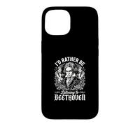 Custodia per iPhone 15 Preferirei ascoltare Beethoven