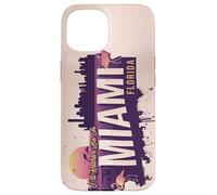 Custodia per iPhone 15 Preferirei essere a Miami, in Florida, souvenir