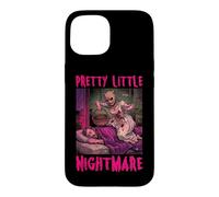 Custodia per iPhone 15 Pretty Little Nightmare Dark Humor Pulp Horror Donne adulte