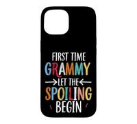 Custodia per iPhone 15 Prima Volta Grammy Lasciate che il Spoiling Begin Orgoglioso Nonna