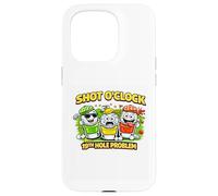 Custodia per iPhone 15 Pro 19 ° problema buche, Fairway a Bar Golf Cart Beer Crew Indietro 9