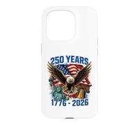 Custodia per iPhone 15 Pro 250th Anniversary 250 Year America Freedom Eagle