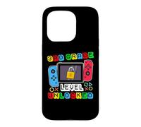 Custodia per iPhone 15 Pro 3rd grade Level Unlocked Gamer Back to School Boy