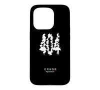Custodia per iPhone 15 Pro 404 Error Design Irregolare Cool Street Design Personalità Urban Cyber Feel