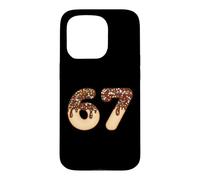 Custodia per iPhone 15 Pro 67 Meme al cioccolato gelato 67 Sei sette 6 7