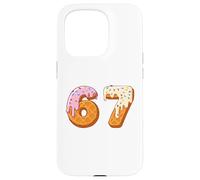 Custodia per iPhone 15 Pro 67 - Sixty Seven Numero 67 Gelato a nido d'ape Sei Sette Meme
