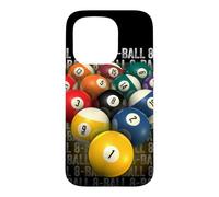 Custodia per iPhone 15 Pro 8-BALL POOL TEAM Cool Design Leghe e Tornei