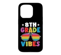 Custodia per iPhone 15 Pro 8th Grade Back To School Sunglasses Vibes Retro First Day