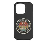 Custodia per iPhone 15 Pro 9° compleanno vintage maggio 2017 Retro Limited Edition