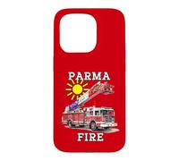 Custodia per iPhone 15 Pro Abbigliamento Camion Soccorso Assistenza Pompiere Parma