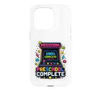 Custodia per iPhone 15 Pro Abbigliamento completo per laurea prescolare Mission Preschool