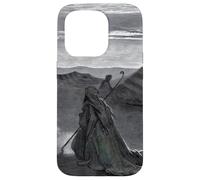 Custodia per iPhone 15 Pro Abramo, Dio e due angeli di Gustave Dore (1852)