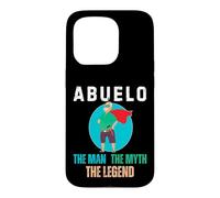Custodia per iPhone 15 Pro Abuelo The Man The Myth The Legend - Hispanic Grandpa