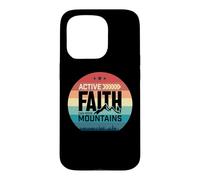Custodia per iPhone 15 Pro Active Faith Can Move Mountains Christian Men Women Kids