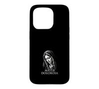 Custodia per iPhone 15 Pro Addolorata Madre Mater Dolorosa Cattolica