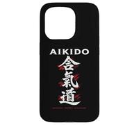Custodia per iPhone 15 Pro Aikido - Armonia. Energia. Disciplina arti marziali design