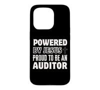 Custodia per iPhone 15 Pro Alimentato da Gesù Orgoglioso di essere auditor Christian
