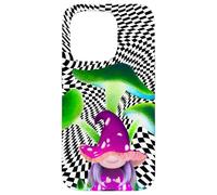 Custodia per iPhone 15 Pro Alt Gnome Scacchiera Fungo Art
