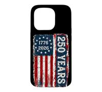 Custodia per iPhone 15 Pro America 250th Independence Day 250 Anniversary USA Flag