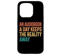 Custodia per iPhone 15 Pro An Audiobook A Day Keeps The Reality Away
