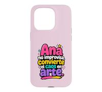 Custodia per iPhone 15 Pro Ana no improvvisa, convierte el caos en arte