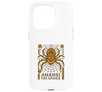 Custodia per iPhone 15 Pro Anansi il ragno Storie Folklore di imbroglioni dell'Africa occidentale