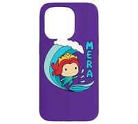 Custodia per iPhone 15 Pro Aquaman Movie Chibi Mera and Mermaid Wave
