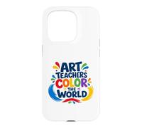 Custodia per iPhone 15 Pro Art Teachers Color The World - Teacher Appreciation