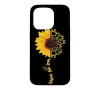Custodia per iPhone 15 Pro ASL American Sign Language Sunflower Share the Love