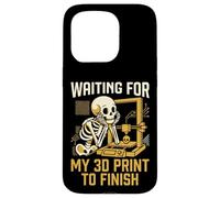Custodia per iPhone 15 Pro Aspettando che la mia stampa 3D finisca Funny Maker Design